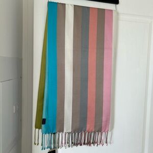 NWT - Paul Smith XL Hand Woven Silk Mulberry Scarf - 29” x 72”.